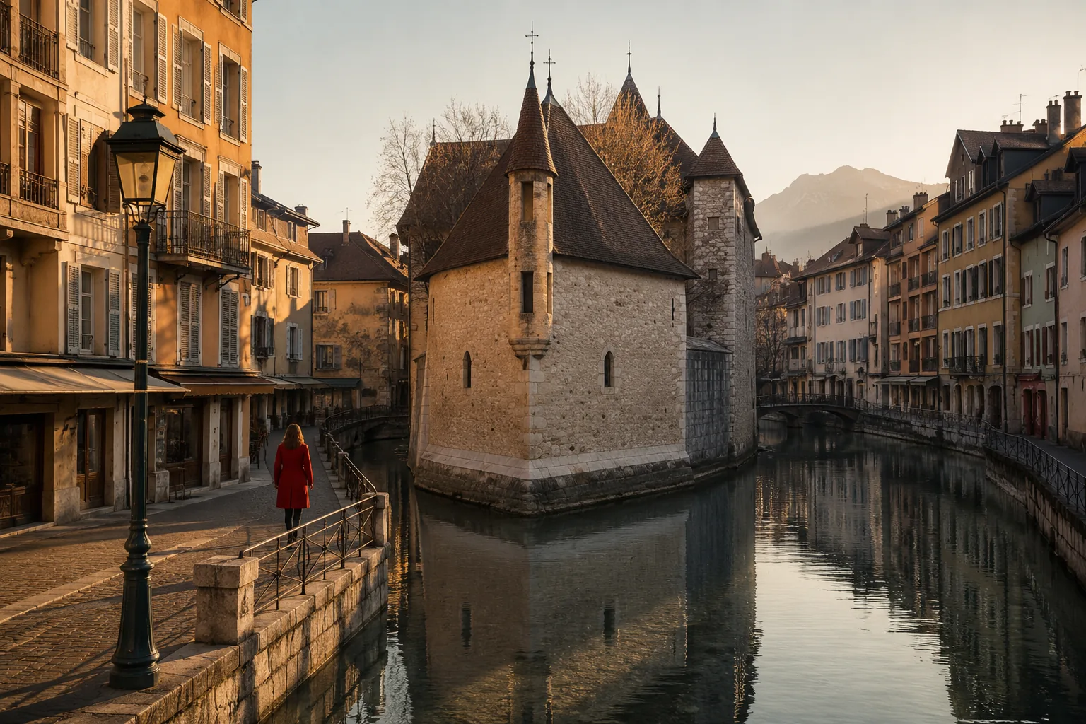 Vue emblématique de Annecy