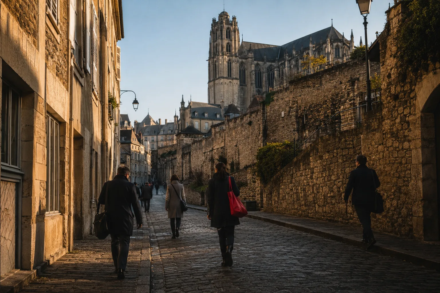 Vue emblématique de Le Mans