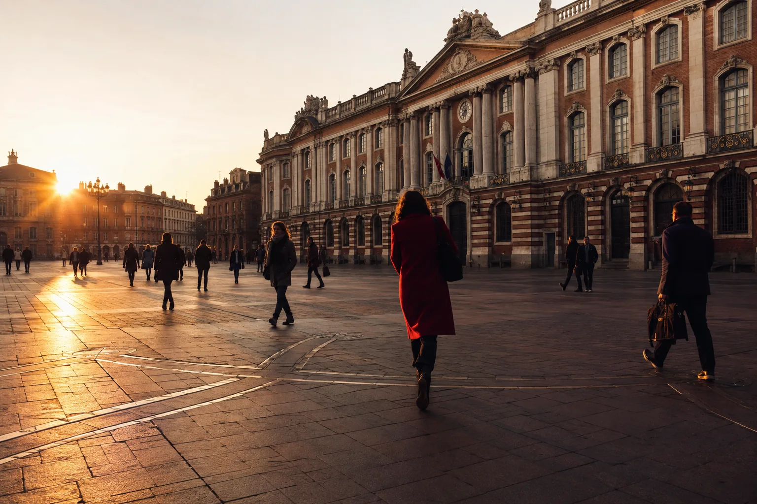 Vue emblématique de Toulouse
