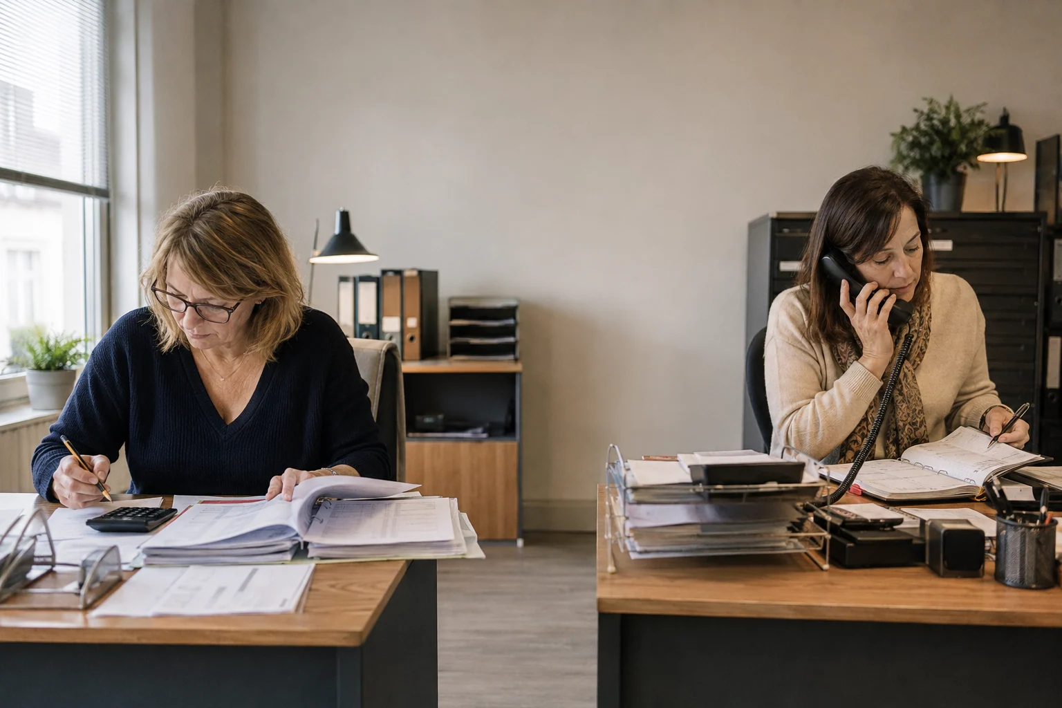 Comptable et Secrétaire dans leurs environnements de travail