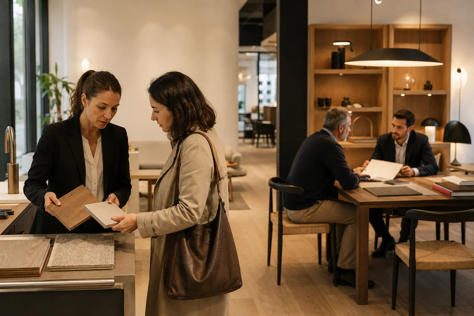 Vendeur / Vendeuse et Commercial / Commerciale dans leurs environnements de travail