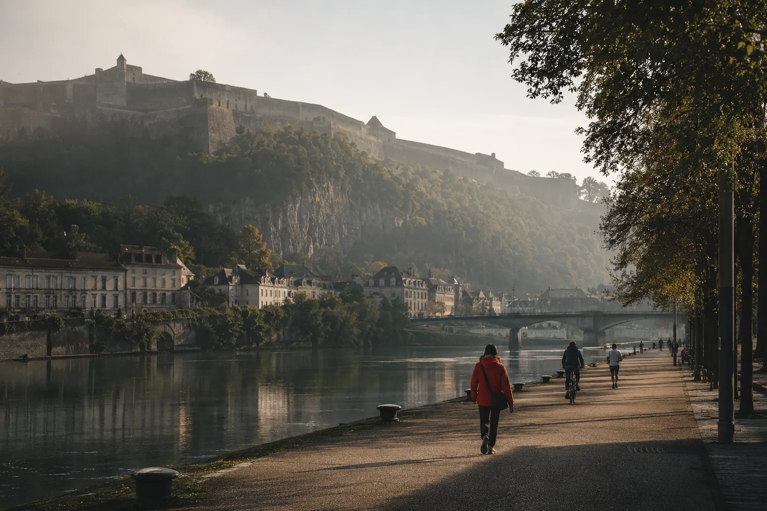 Vue emblématique de Besançon