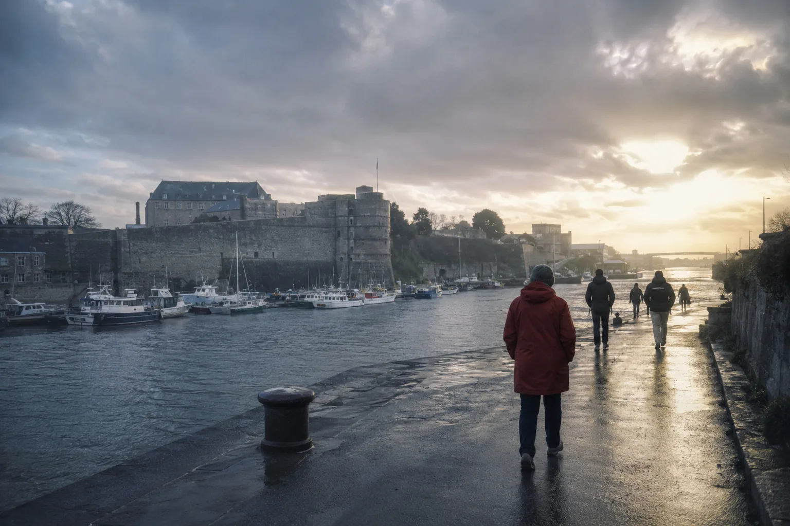 Vue emblématique de Brest
