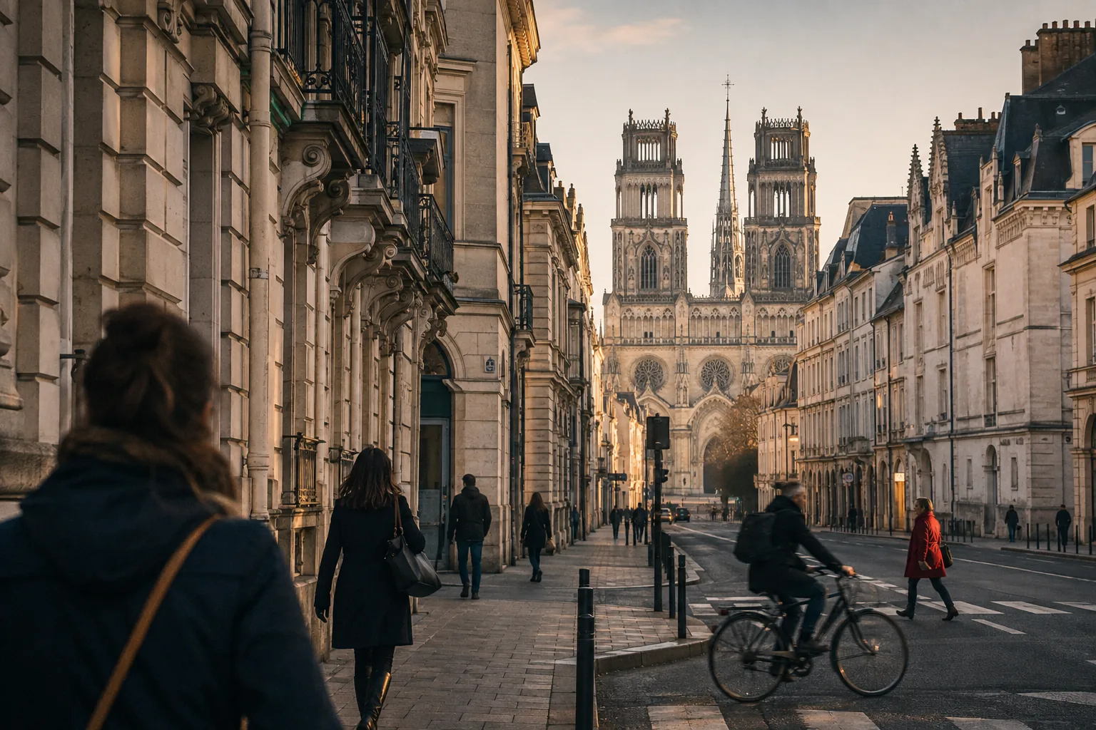 Vue emblématique de Orléans