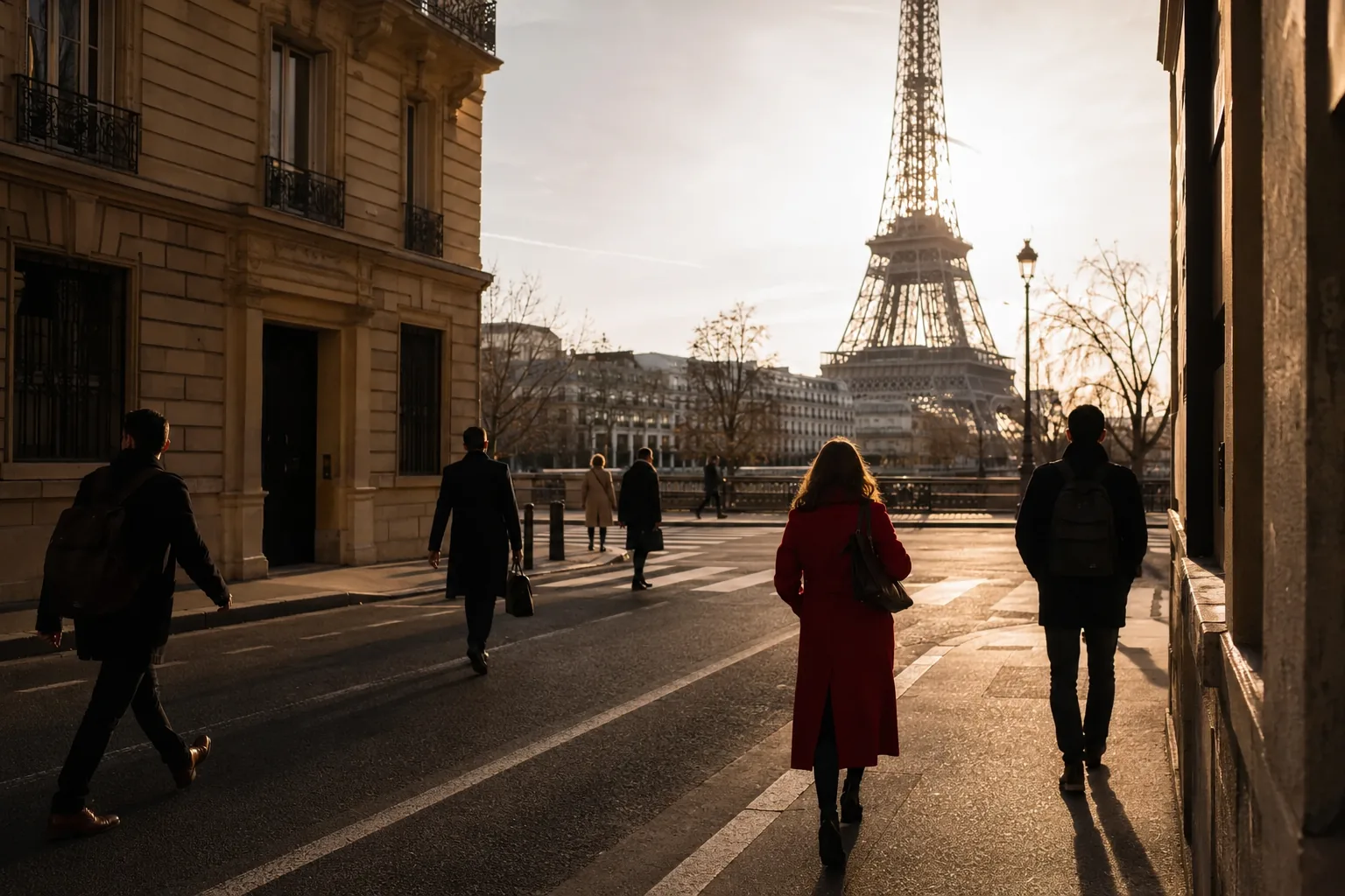 Vue emblématique de Paris