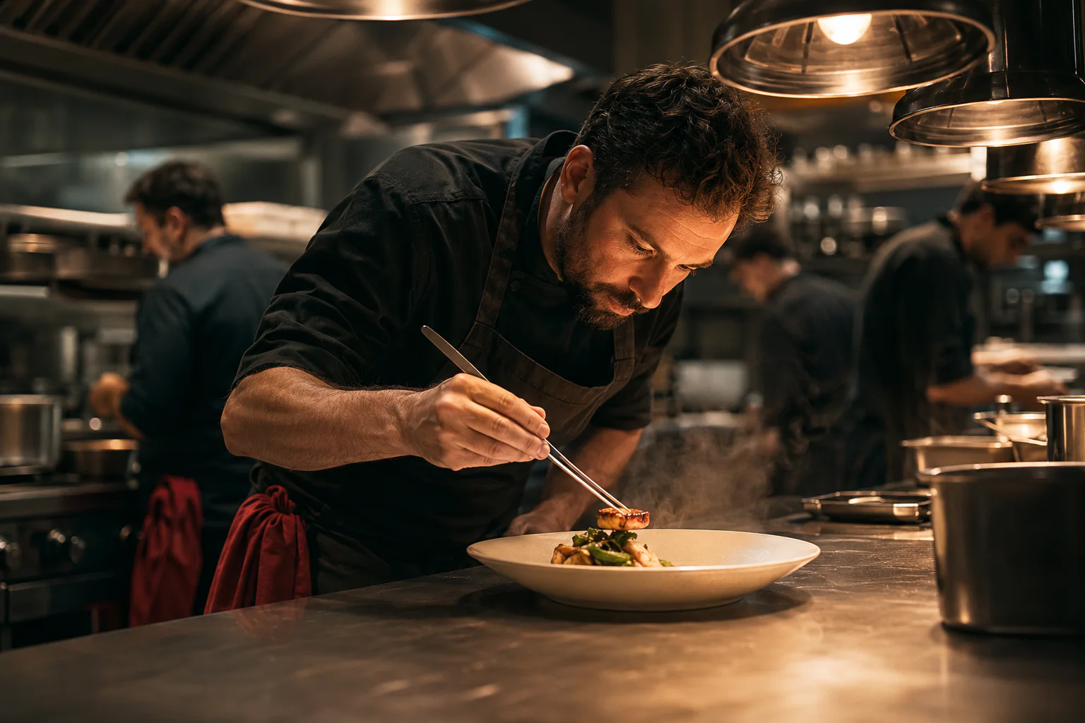 Cuisinier / Cuisinière dans son environnement de travail