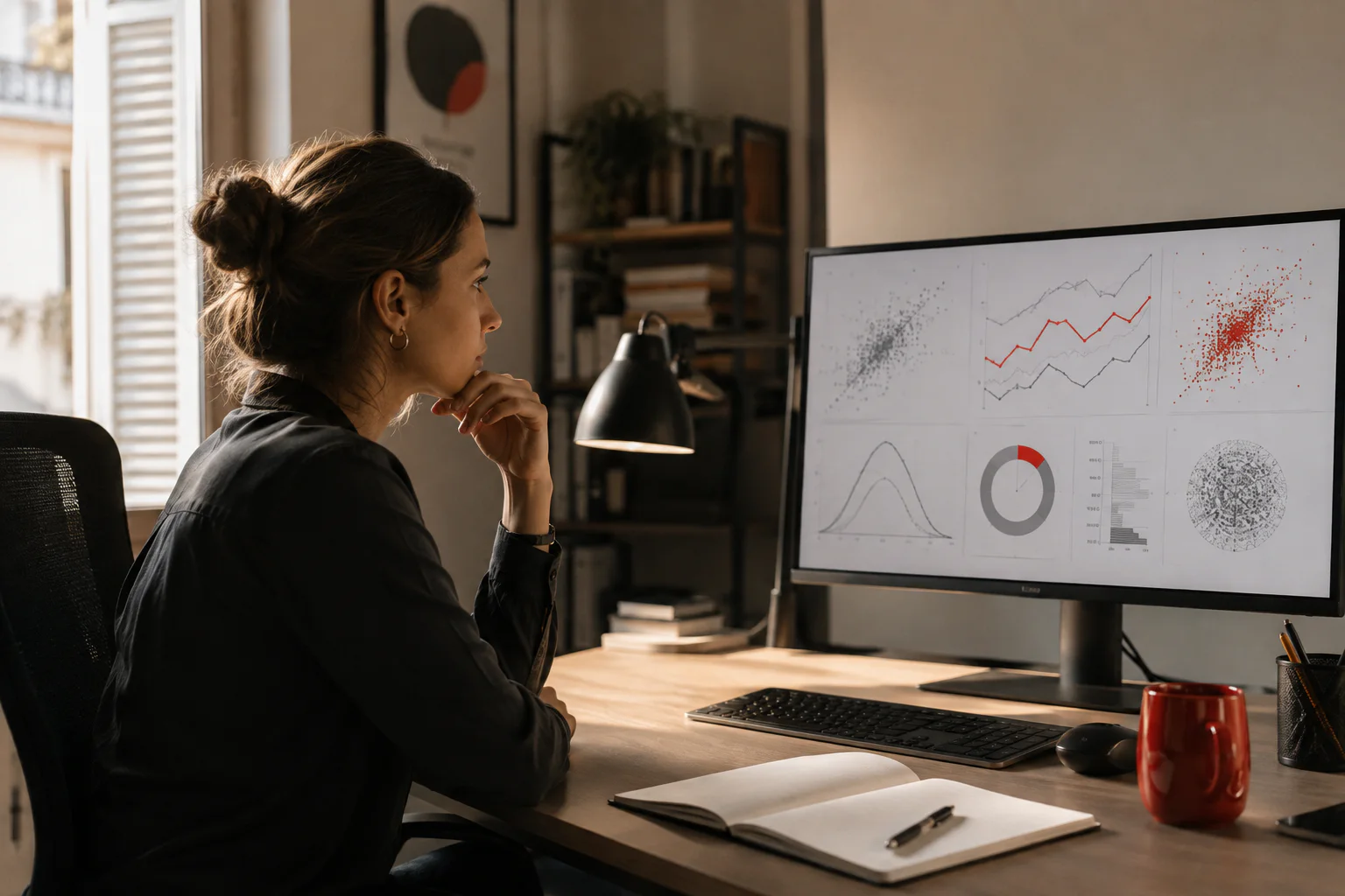 Data Scientist dans son environnement de travail